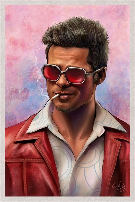 tyler durden sweater|tyler durden wearing glasses.